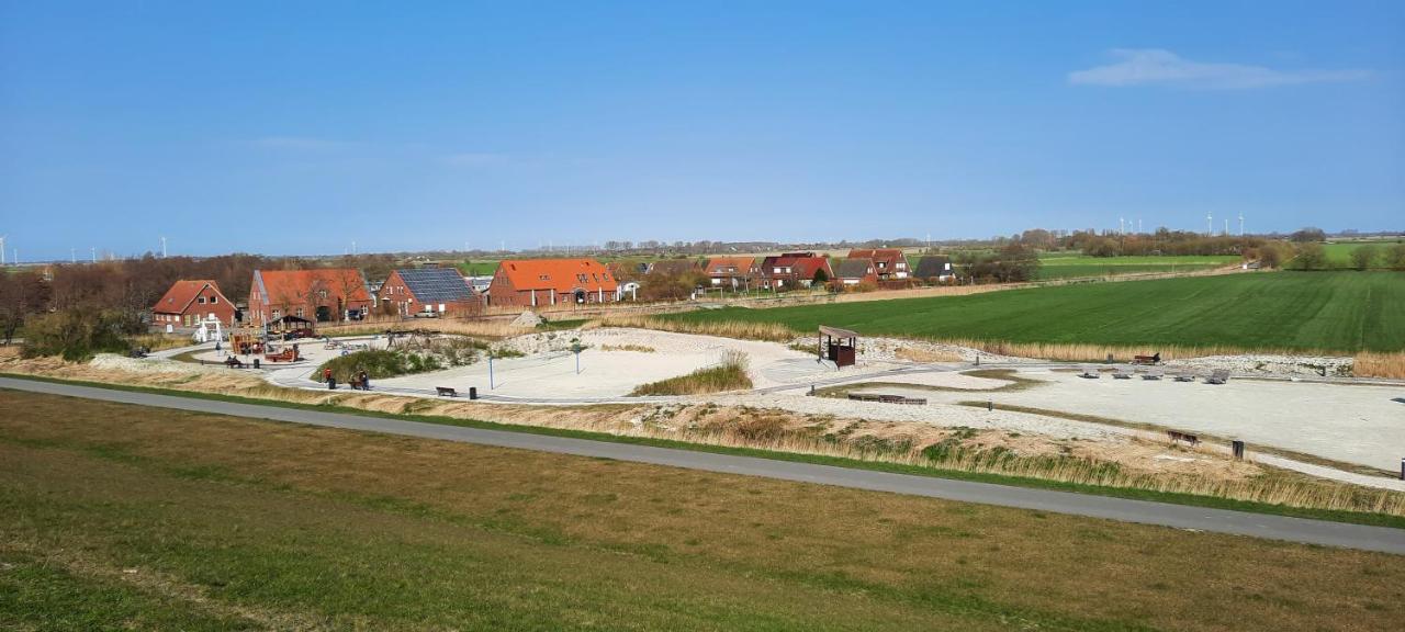 Ferienhaus Luetje-Huuske Krummhörn Esterno foto