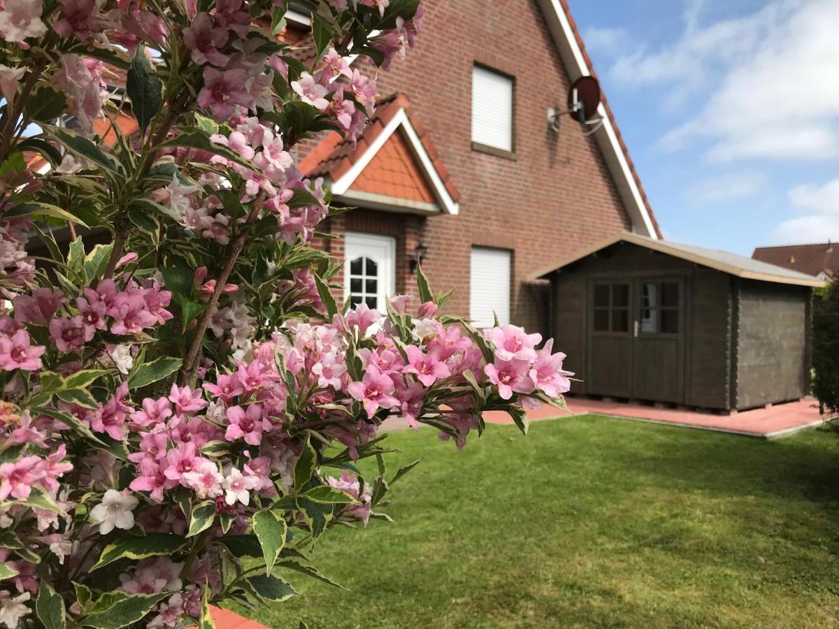 Ferienhaus Luetje-Huuske Krummhörn Esterno foto